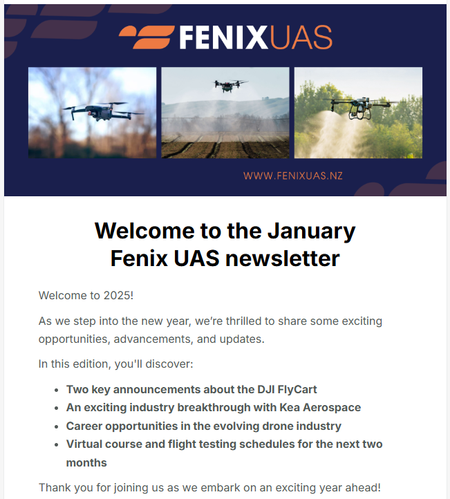 Jan 2025 Newsletter